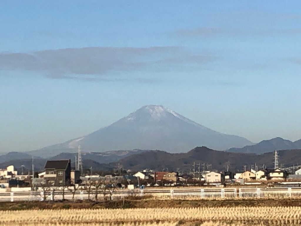 2021年1月20日の富士山