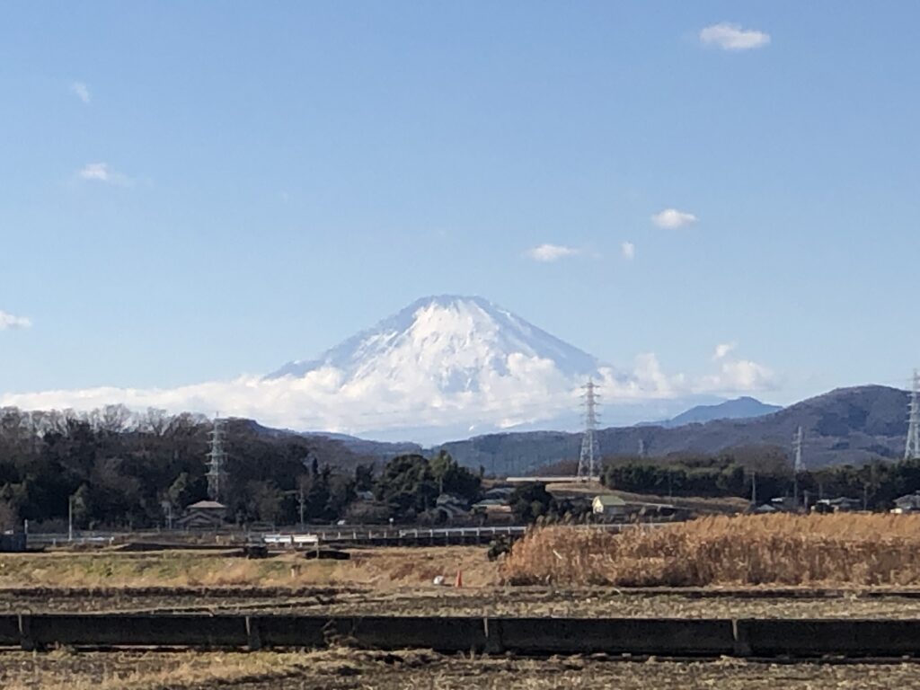 2021年1月16日の富士山