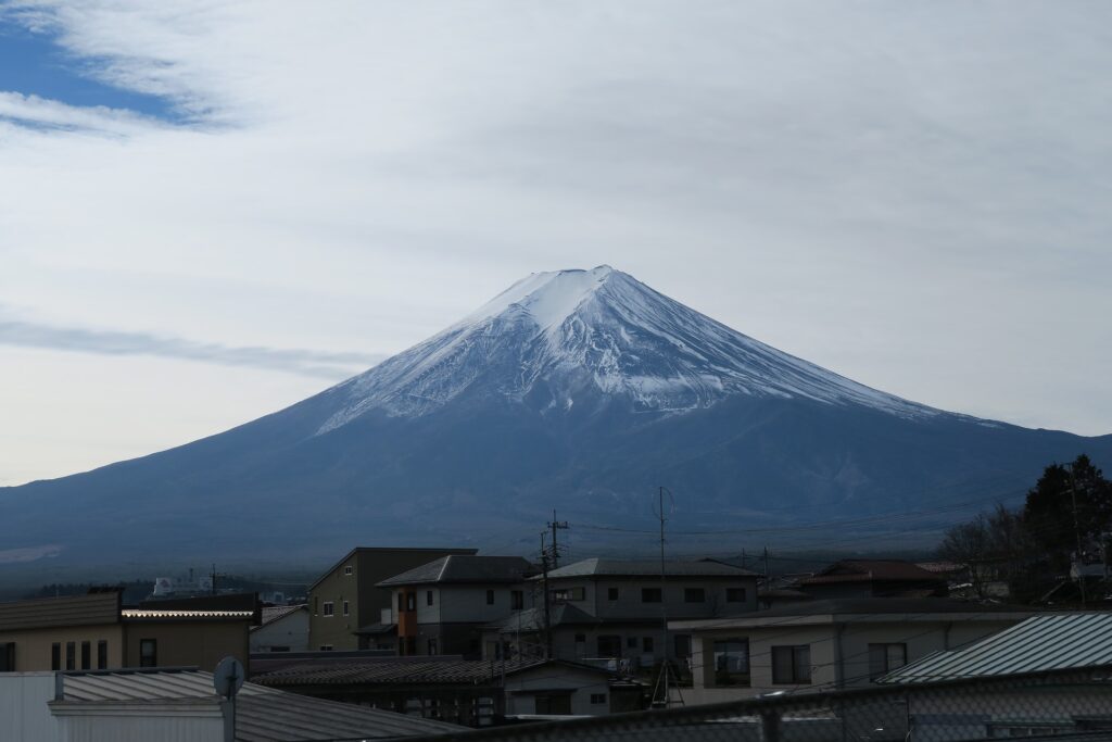 2021年1月14日の代替スタート富士山