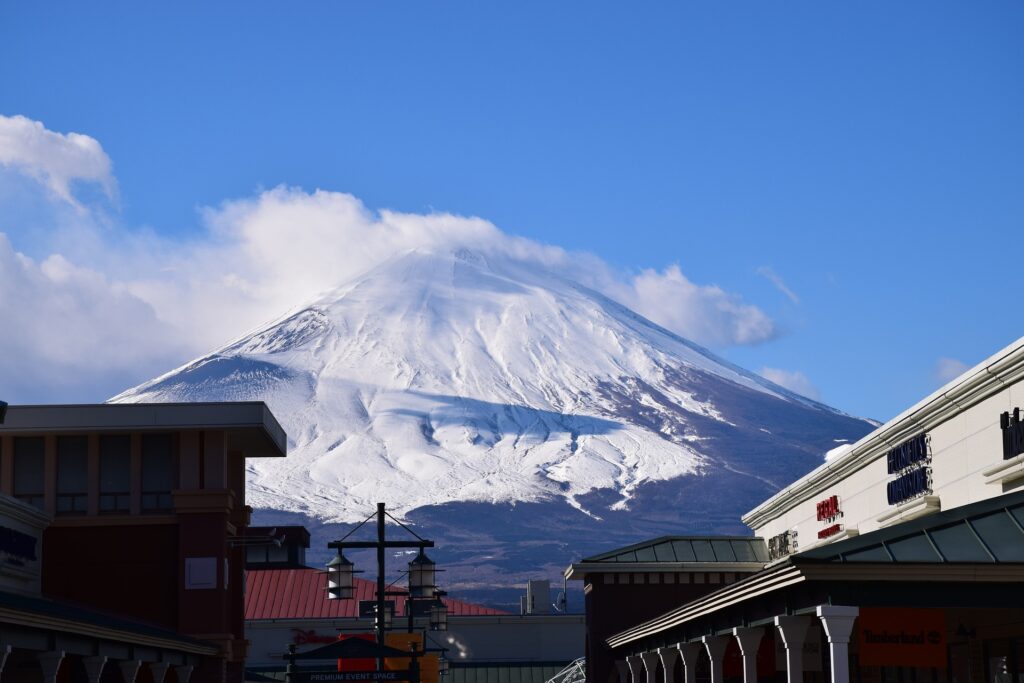 2021年2月15日の富士山