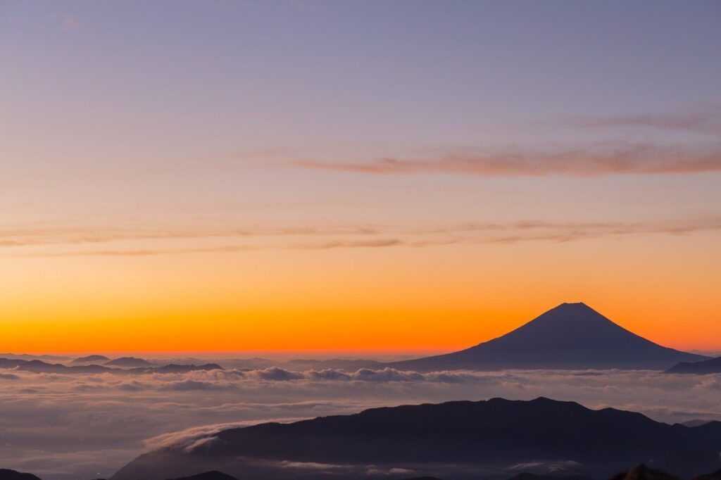 2021年2月28日富士山